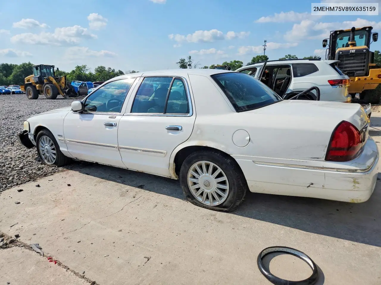 2009 Mercury Grand Marquis Ls VIN: 2MEHM75V89X635159 Lot: 60461906