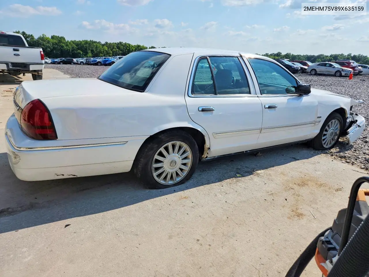 2009 Mercury Grand Marquis Ls VIN: 2MEHM75V89X635159 Lot: 60461906