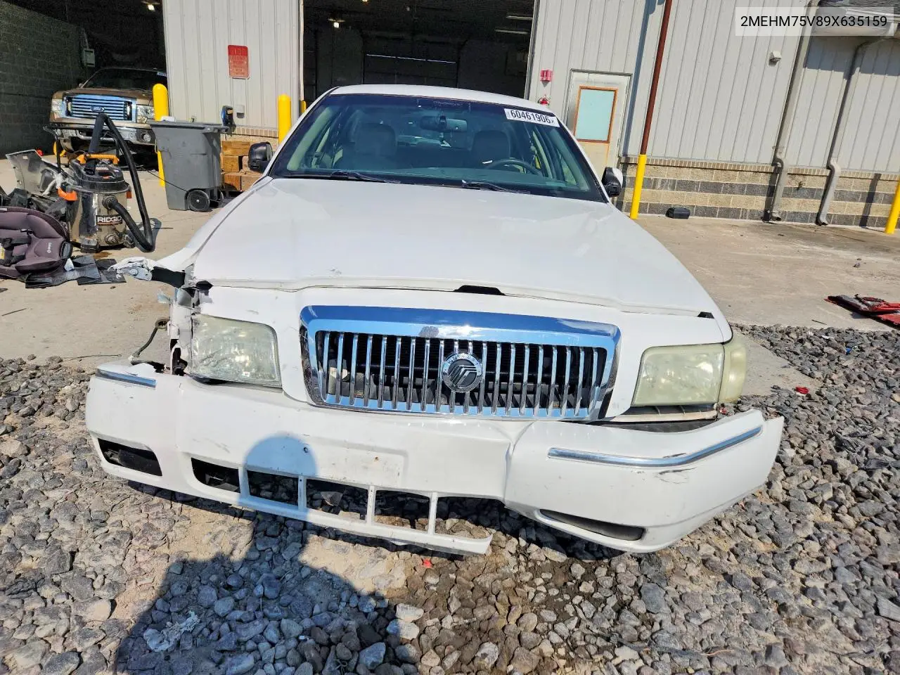 2009 Mercury Grand Marquis Ls VIN: 2MEHM75V89X635159 Lot: 60461906