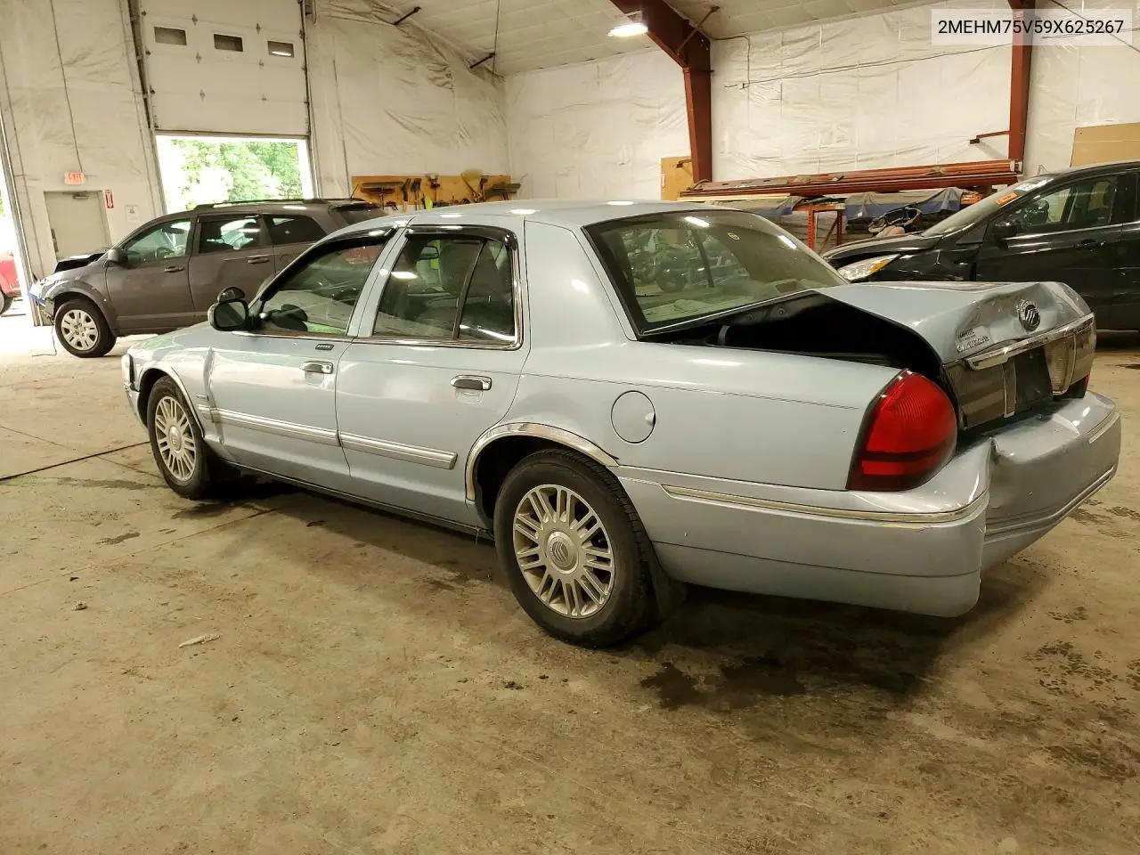 2009 Mercury Grand Marquis Ls VIN: 2MEHM75V59X625267 Lot: 60932246
