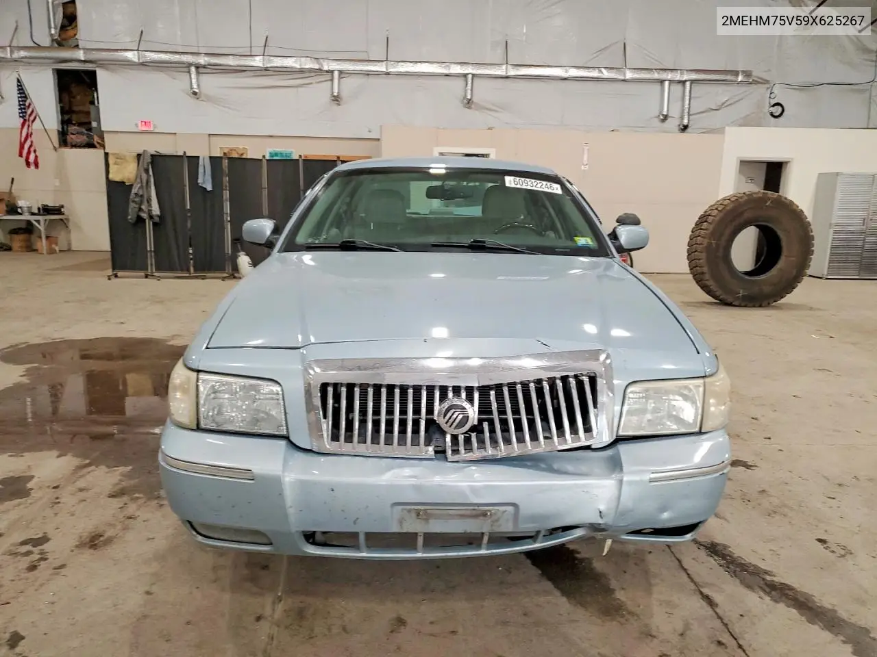 2009 Mercury Grand Marquis Ls VIN: 2MEHM75V59X625267 Lot: 60932246