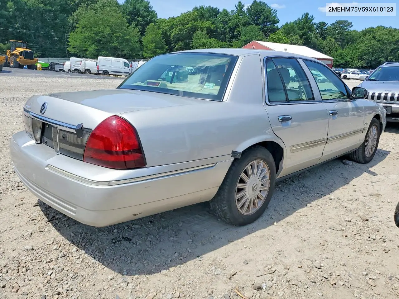 2009 Mercury Grand Marquis Ls VIN: 2MEHM75V59X610123 Lot: 61696416