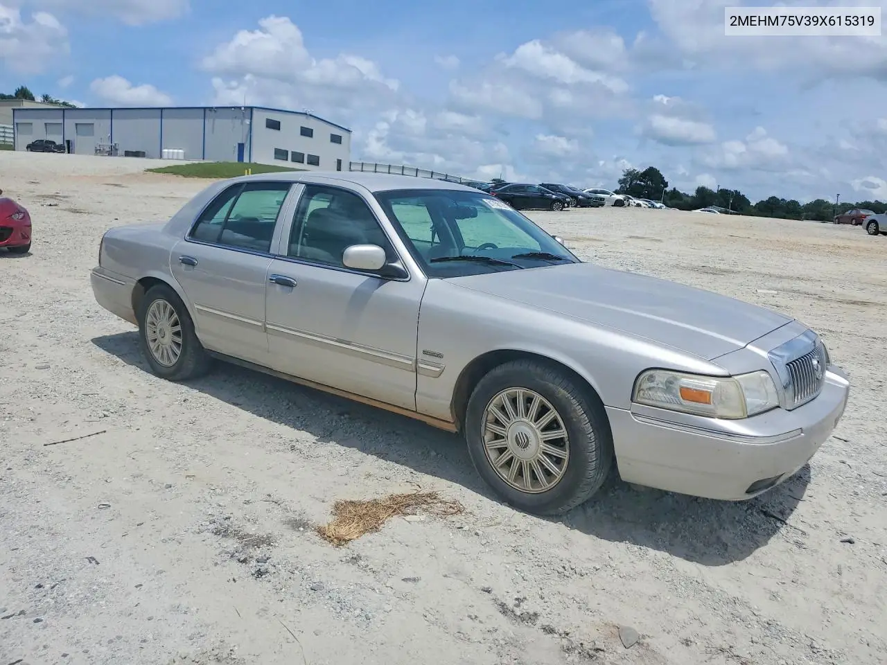 2009 Mercury Grand Marquis Ls VIN: 2MEHM75V39X615319 Lot: 61756126