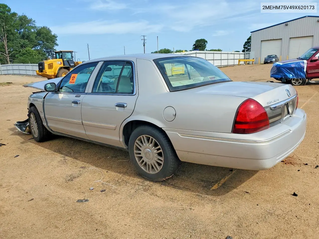2009 Mercury Grand Marquis Ls VIN: 2MEHM75V49X620173 Lot: 85979155