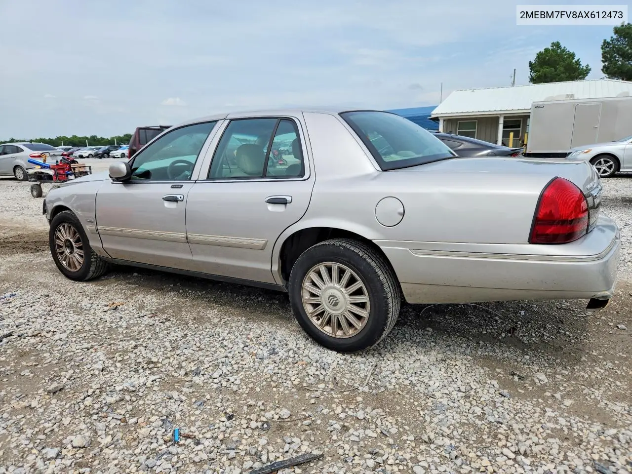 2010 Mercury Grand Marquis Ls VIN: 2MEBM7FV8AX612473 Lot: 58609136