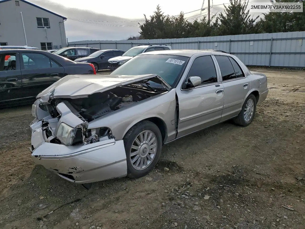 2MEBM7FV3AX602255 2010 Mercury Grand Marquis Ls
