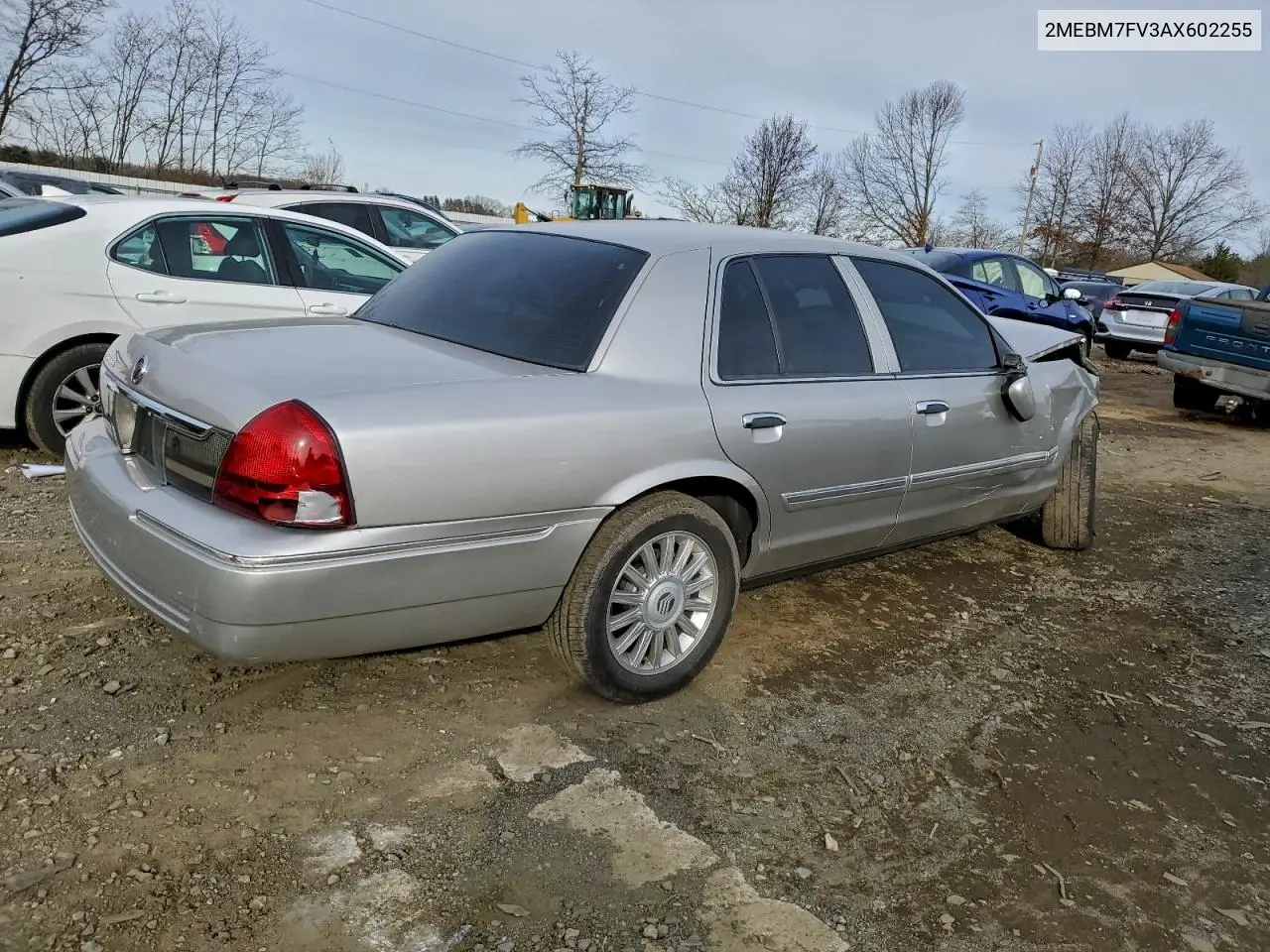 2MEBM7FV3AX602255 2010 Mercury Grand Marquis Ls