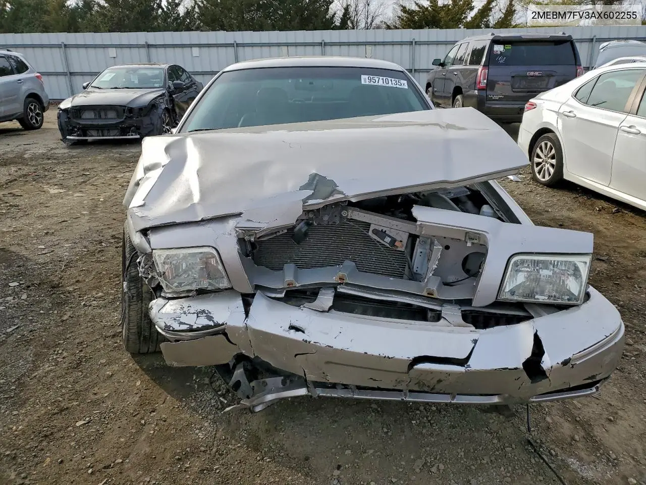 2MEBM7FV3AX602255 2010 Mercury Grand Marquis Ls
