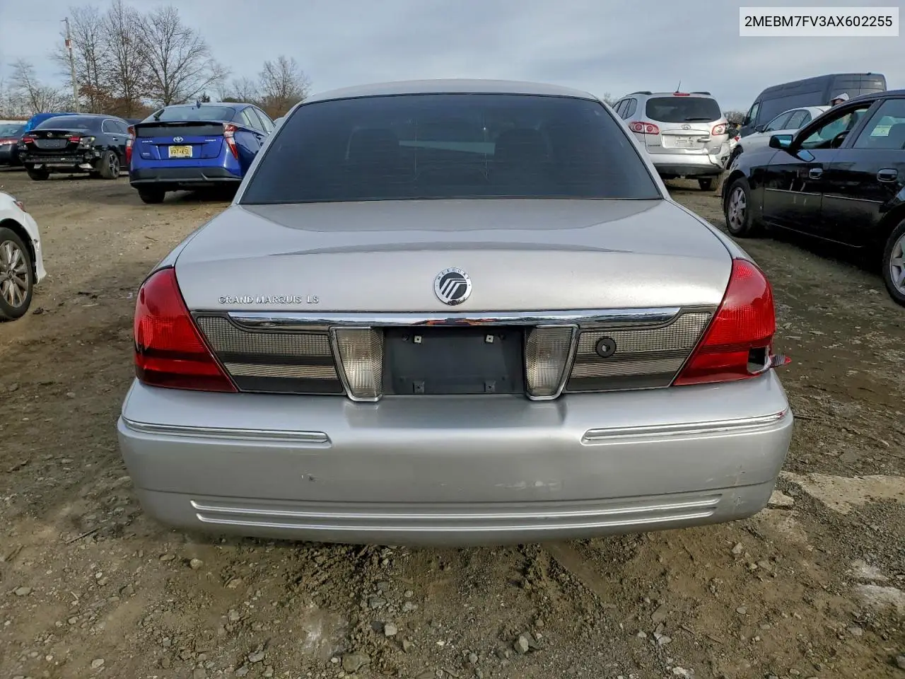 2MEBM7FV3AX602255 2010 Mercury Grand Marquis Ls