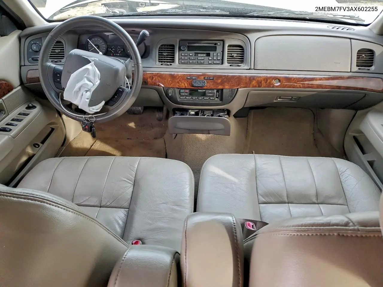 2MEBM7FV3AX602255 2010 Mercury Grand Marquis Ls