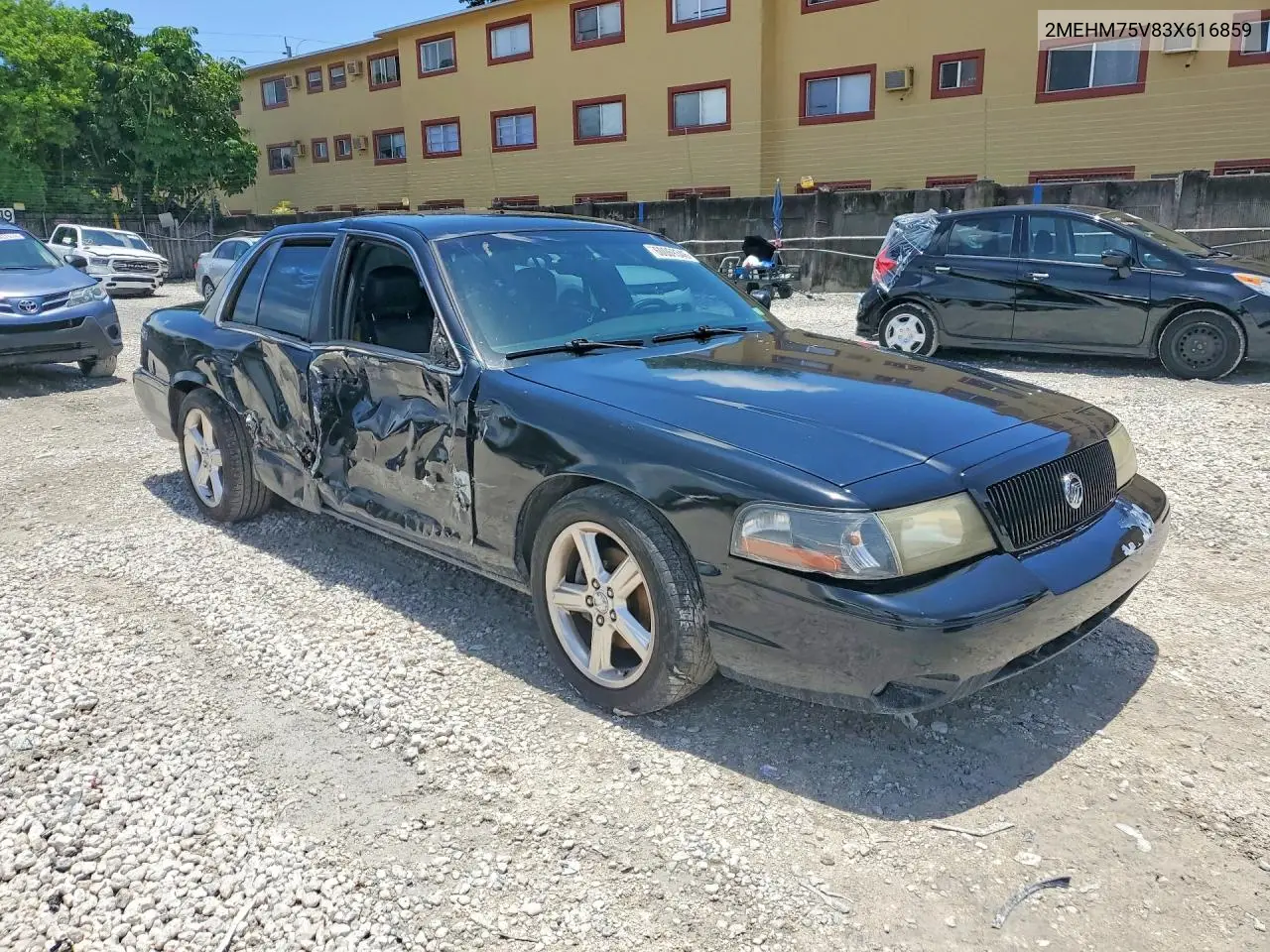 2003 Mercury Marauder VIN: 2MEHM75V83X616859 Lot: 60069346
