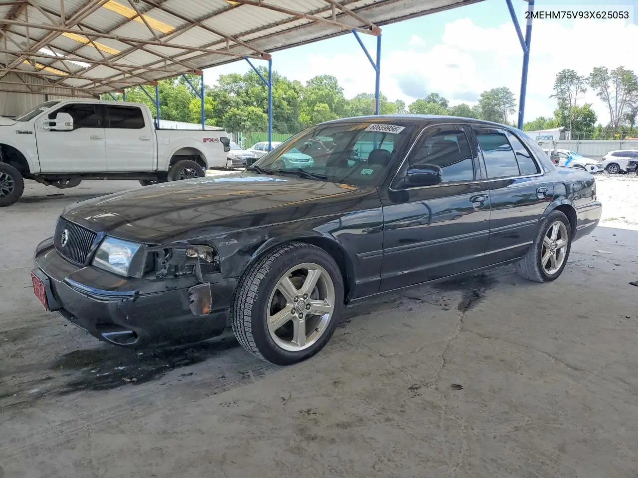 2003 Mercury Marauder VIN: 2MEHM75V93X625053 Lot: 60659956