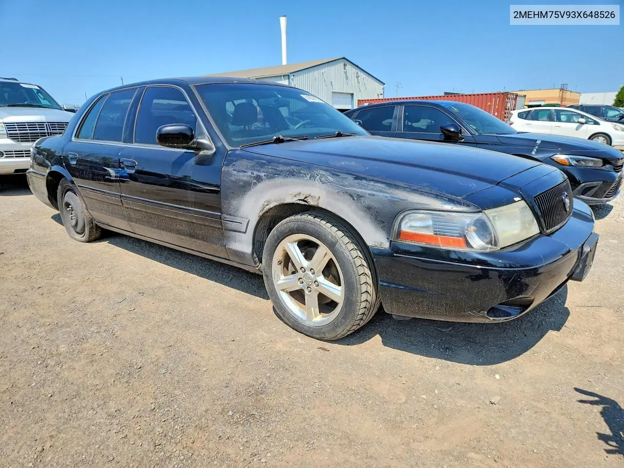 2003 Mercury Marauder VIN: 2MEHM75V93X648526 Lot: 61699186