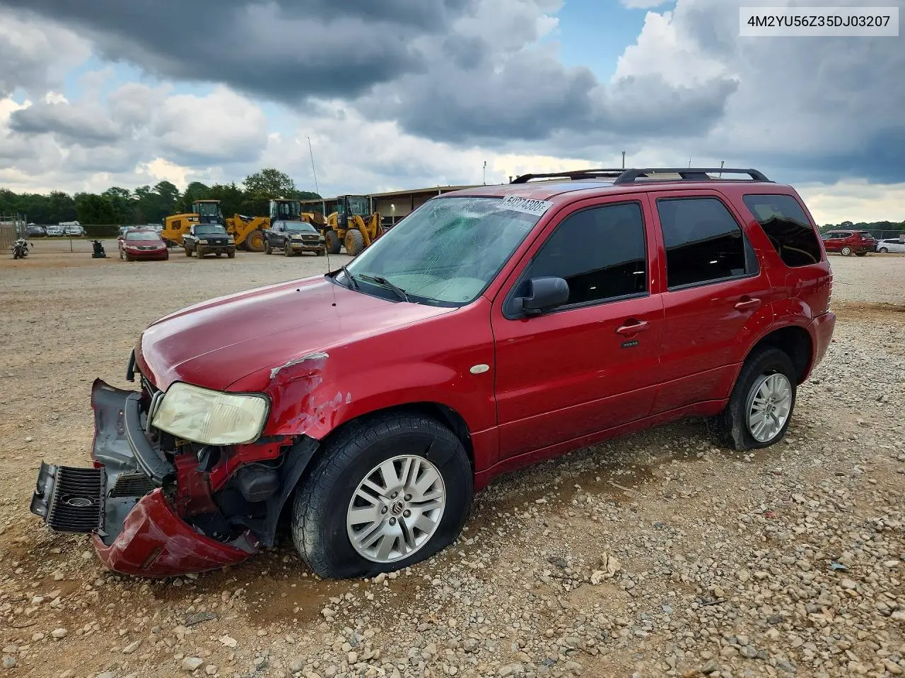 2005 Mercury Mariner VIN: 4M2YU56Z35DJ03207 Lot: 59374386