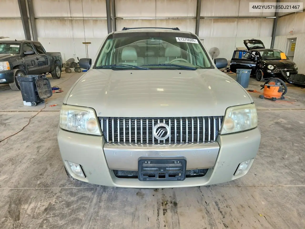 2005 Mercury Mariner VIN: 4M2YU57185DJ21467 Lot: 61370686