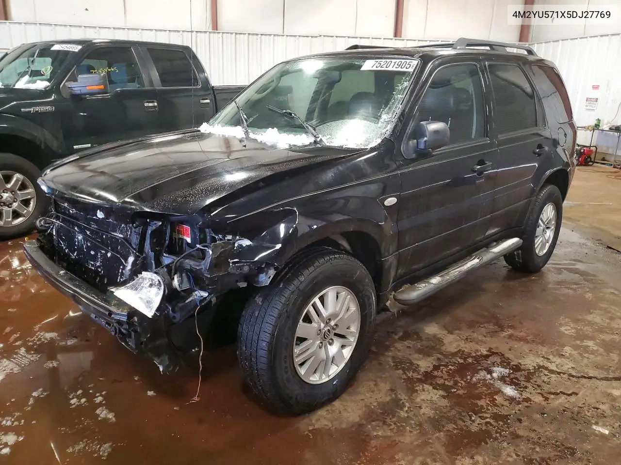 2005 Mercury Mariner VIN: 4M2YU571X5D127769 Lot: 75201905