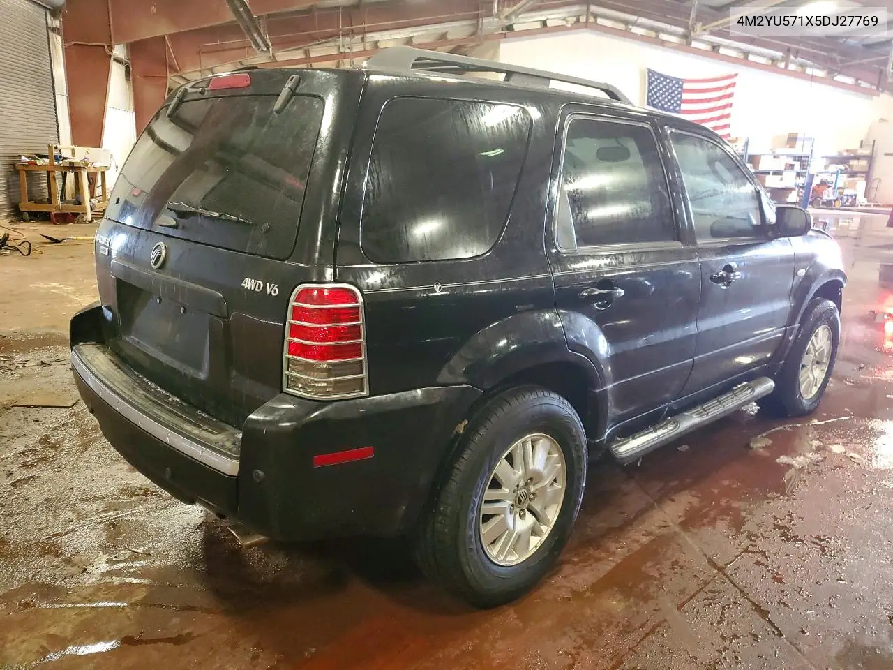 2005 Mercury Mariner VIN: 4M2YU571X5D127769 Lot: 75201905
