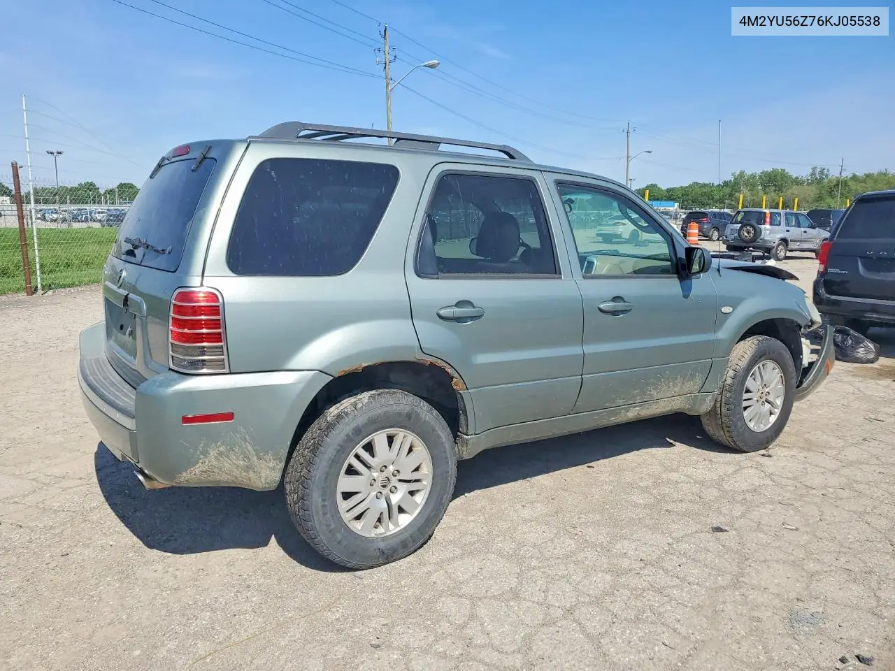 2006 Mercury Mariner VIN: 4M2YU56Z76KJ05538 Lot: 55073556