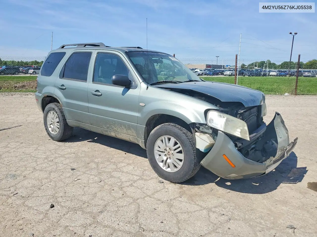 2006 Mercury Mariner VIN: 4M2YU56Z76KJ05538 Lot: 55073556