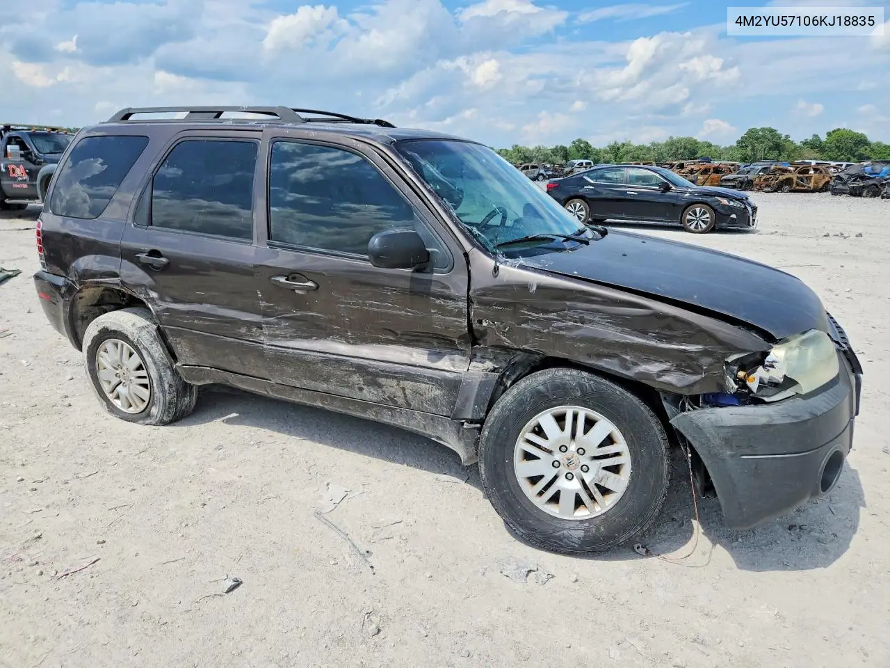 2006 Mercury Mariner VIN: 4M2YU57106KJ18835 Lot: 56743946