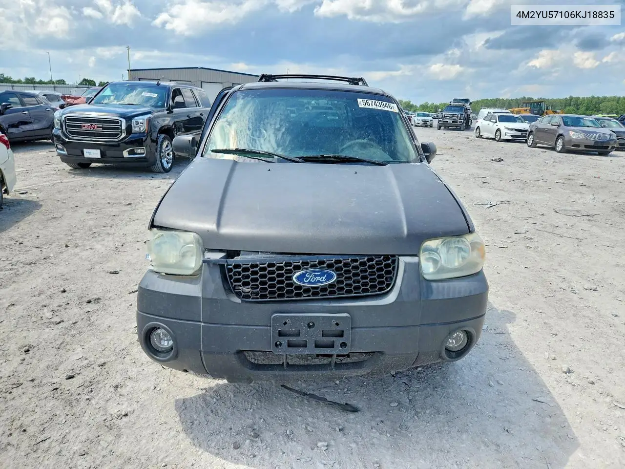 2006 Mercury Mariner VIN: 4M2YU57106KJ18835 Lot: 56743946