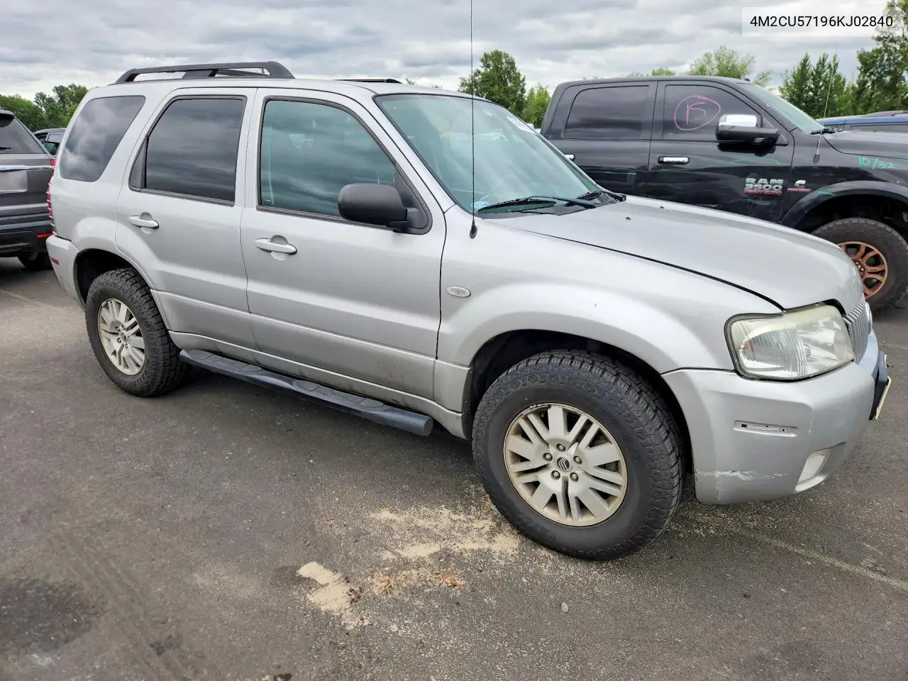 2006 Mercury Mariner VIN: 4M2CU57196KJ02840 Lot: 58464046
