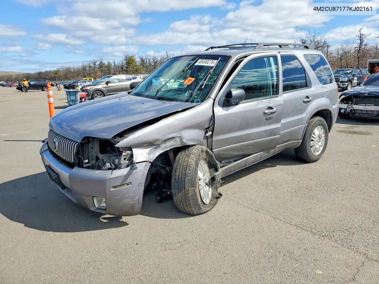 2007 Mercury Mariner Premier VIN: 4M2CU87177KJ02161 Lot: 48490276