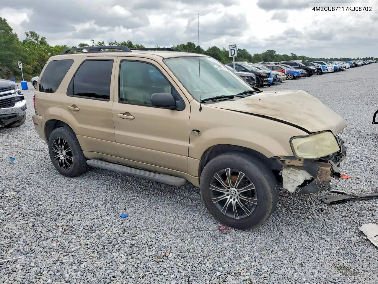 2007 Mercury Mariner Premier VIN: 4M2CU87117KJ08702 Lot: 52357546