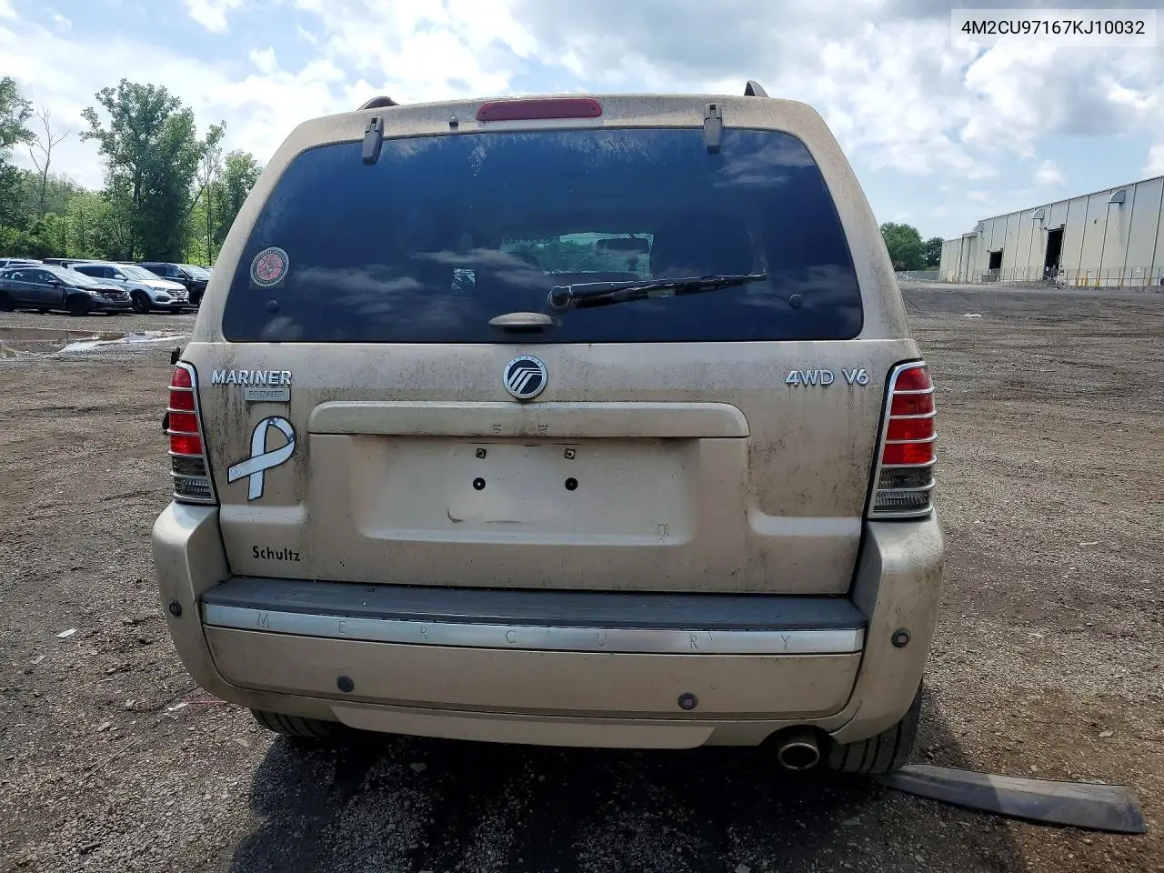 2007 Mercury Mariner Premier VIN: 4M2CU97167KJ10032 Lot: 57968126