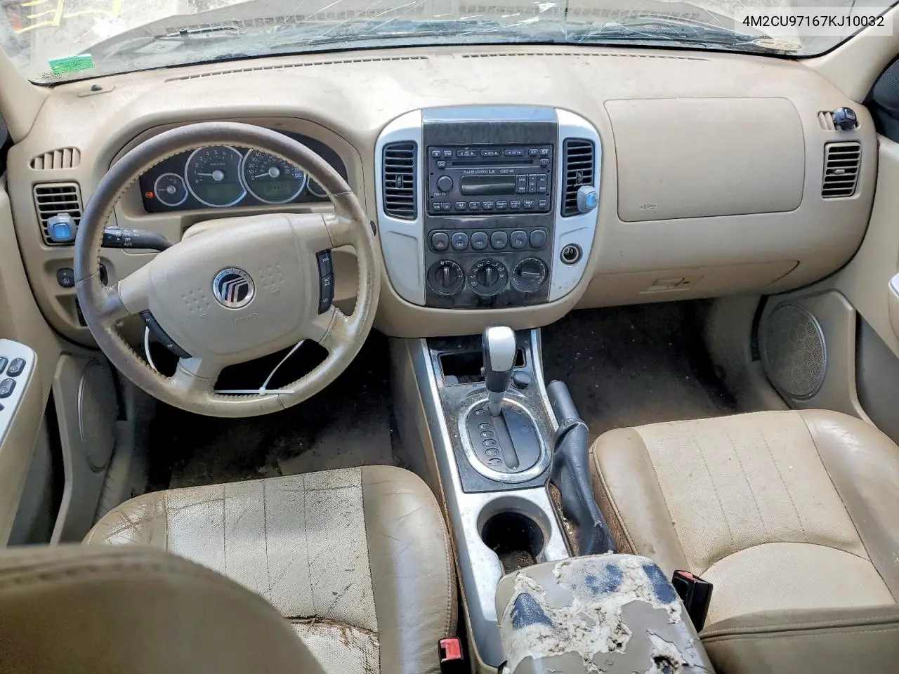 2007 Mercury Mariner Premier VIN: 4M2CU97167KJ10032 Lot: 57968126