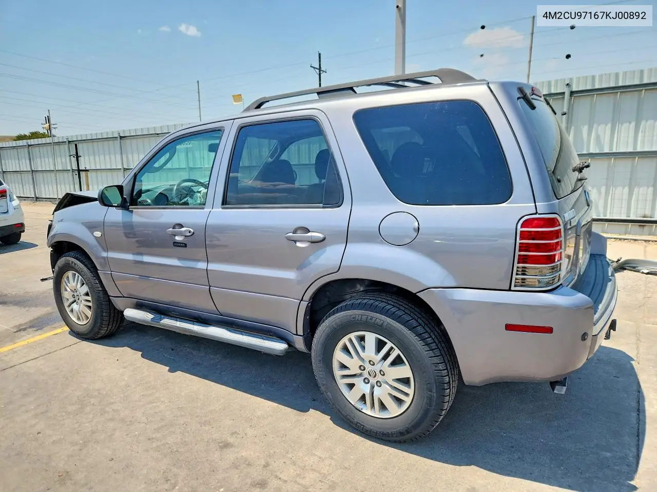 2007 Mercury Mariner Premier VIN: 4M2CU97167KJ00892 Lot: 59365626