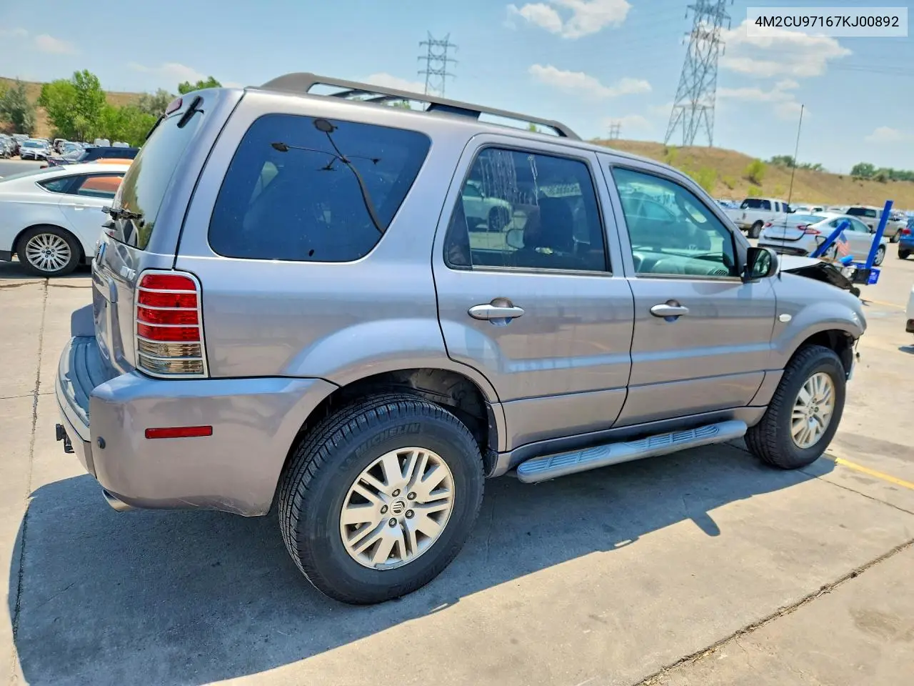 2007 Mercury Mariner Premier VIN: 4M2CU97167KJ00892 Lot: 59365626
