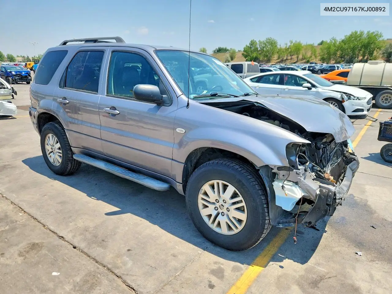 2007 Mercury Mariner Premier VIN: 4M2CU97167KJ00892 Lot: 59365626