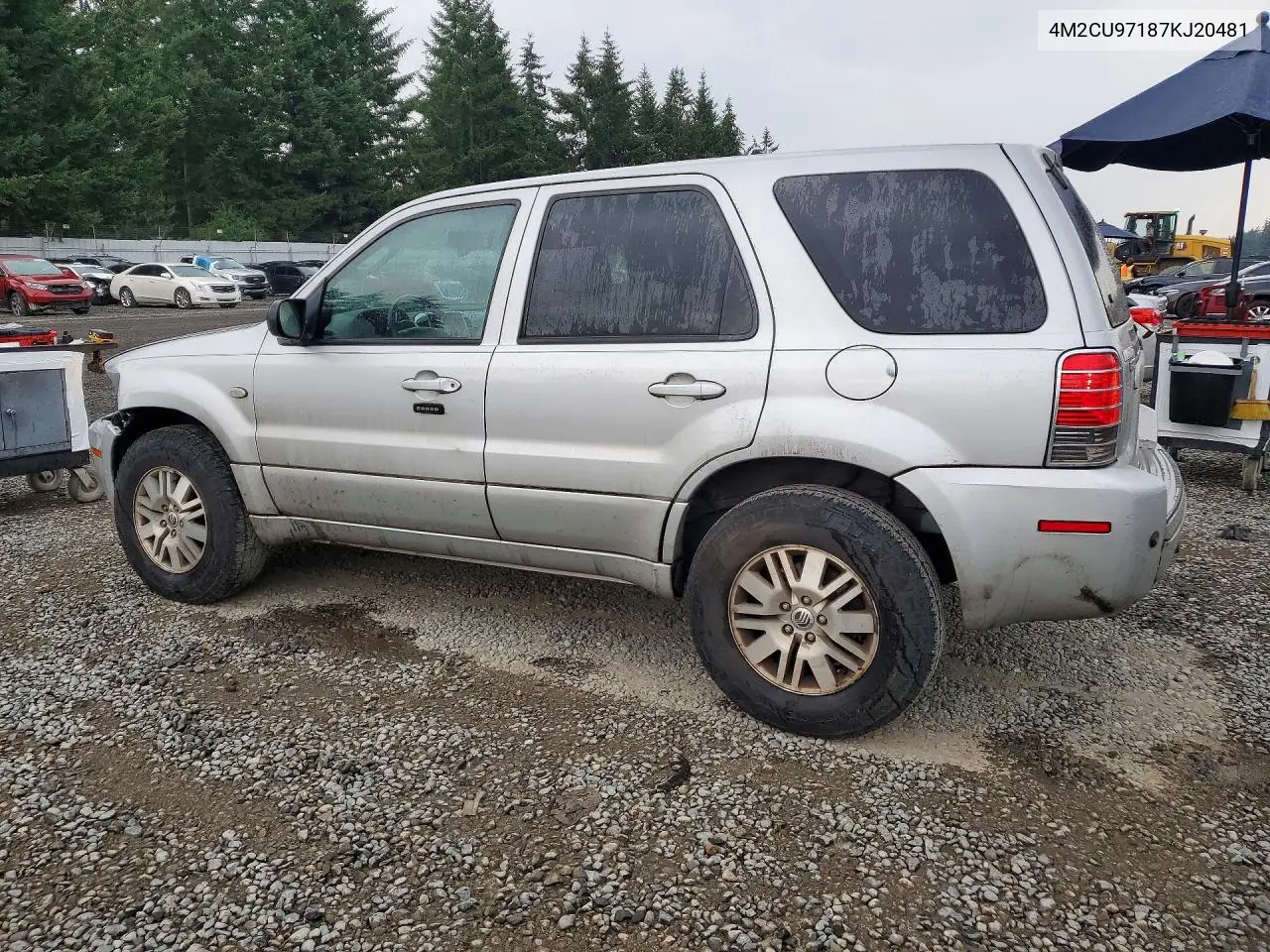 2007 Mercury Mariner Premier VIN: 4M2CU97187KJ20481 Lot: 60669886