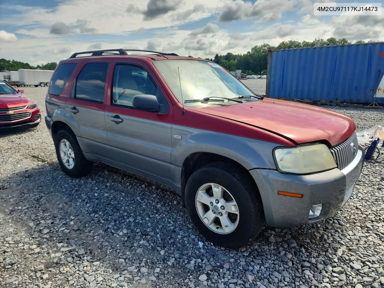 2007 Mercury Mariner Premier VIN: 4M2CU97117KJ14473 Lot: 61087906
