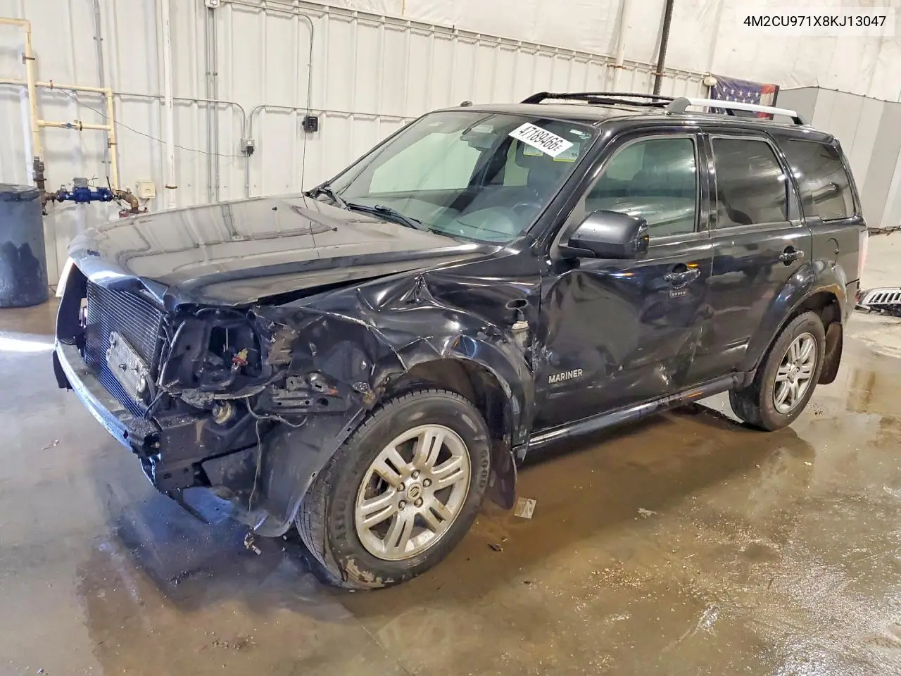 2008 Mercury Mariner Premier VIN: 4M2CU971X8KJ13047 Lot: 47189466