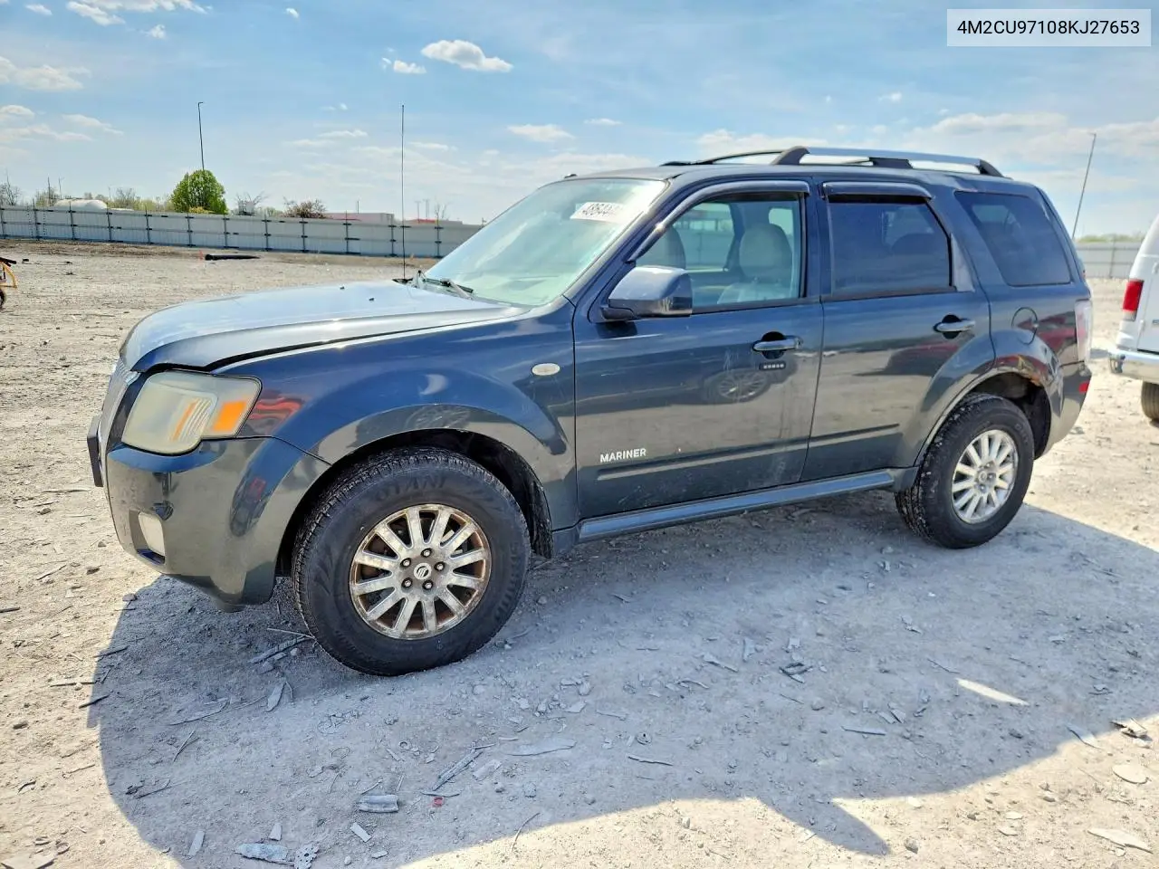 2008 Mercury Mariner Premier VIN: 4M2CU97108KJ27653 Lot: 48644446