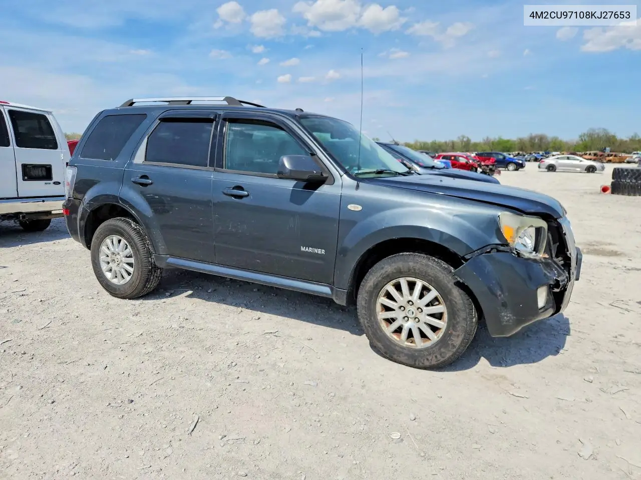 2008 Mercury Mariner Premier VIN: 4M2CU97108KJ27653 Lot: 48644446