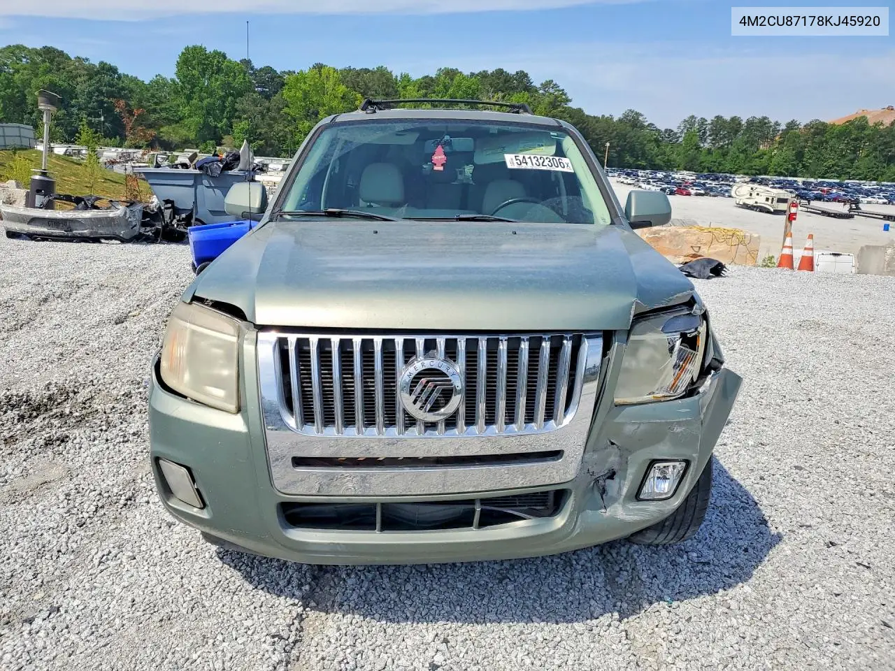 2008 Mercury Mariner Premier VIN: 4M2CU87178KJ45920 Lot: 54132306