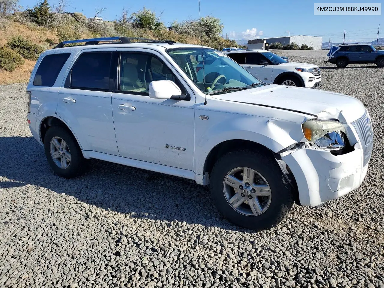2008 Mercury Mariner Hev VIN: 4M2CU39H88KJ49990 Lot: 54706996