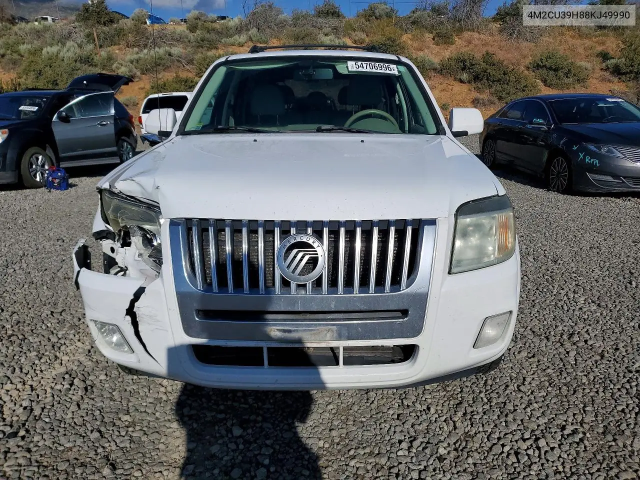 2008 Mercury Mariner Hev VIN: 4M2CU39H88KJ49990 Lot: 54706996
