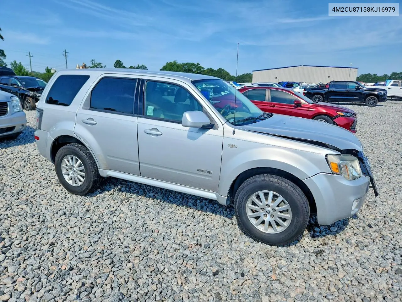 2008 Mercury Mariner Premier VIN: 4M2CU87158KJ16979 Lot: 57238586