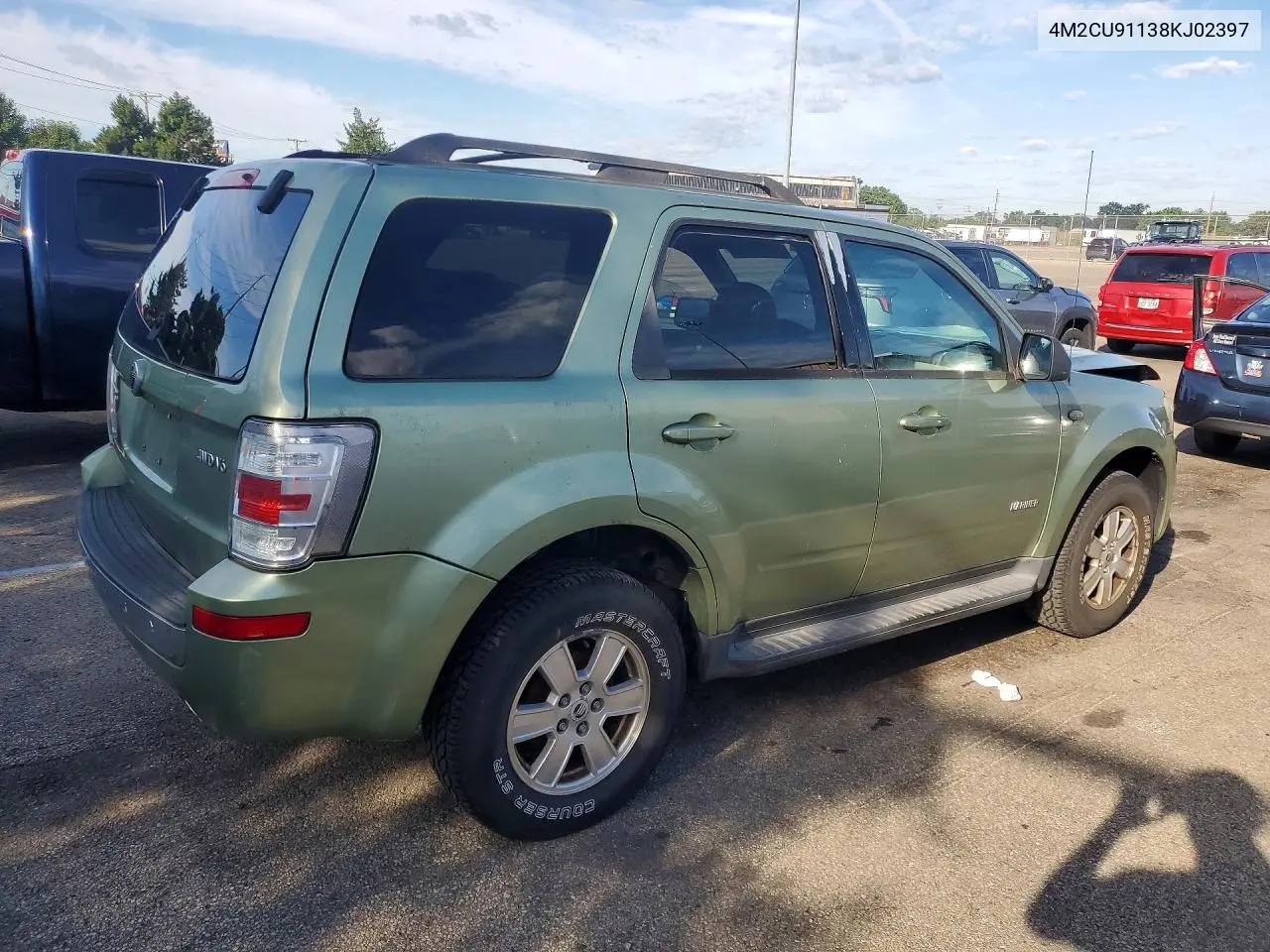 2008 Mercury Mariner VIN: 4M2CU91138KJ02397 Lot: 57326436