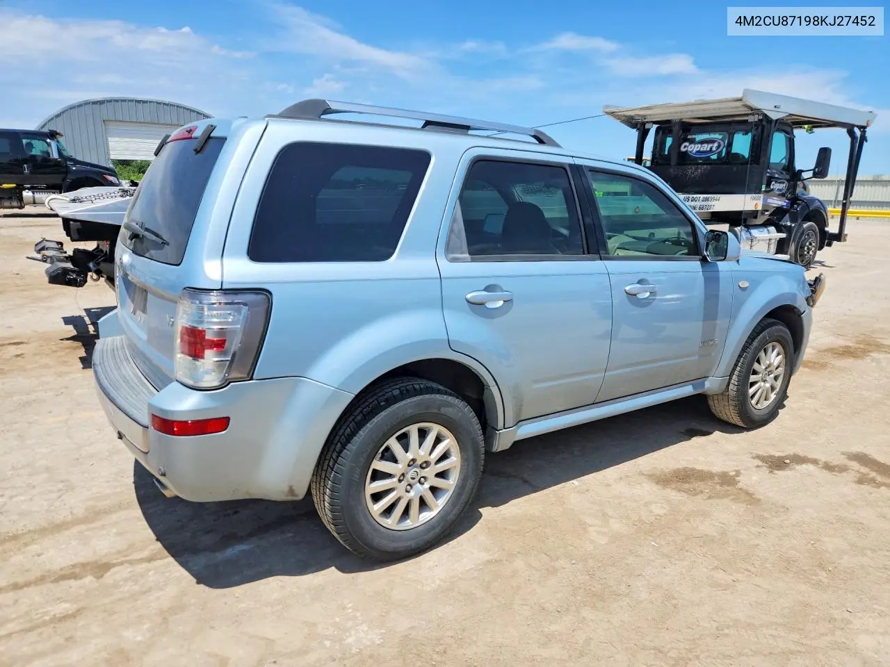 2008 Mercury Mariner Premier VIN: 4M2CU87198KJ27452 Lot: 57344556