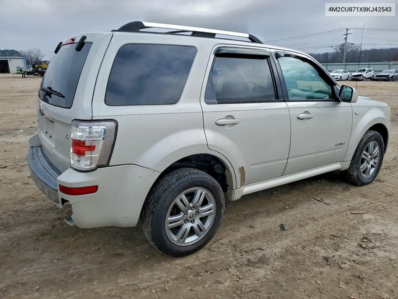 2008 Mercury Mariner Premier VIN: 4M2CU871X8KJ42543 Lot: 58769196