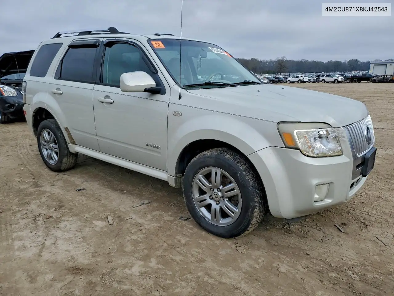2008 Mercury Mariner Premier VIN: 4M2CU871X8KJ42543 Lot: 58769196