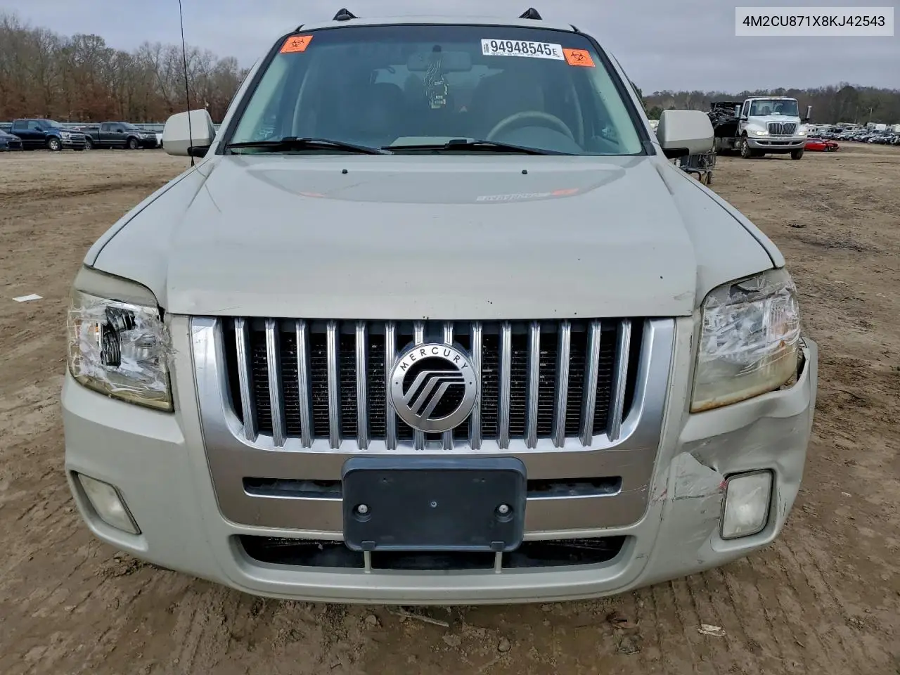 2008 Mercury Mariner Premier VIN: 4M2CU871X8KJ42543 Lot: 58769196