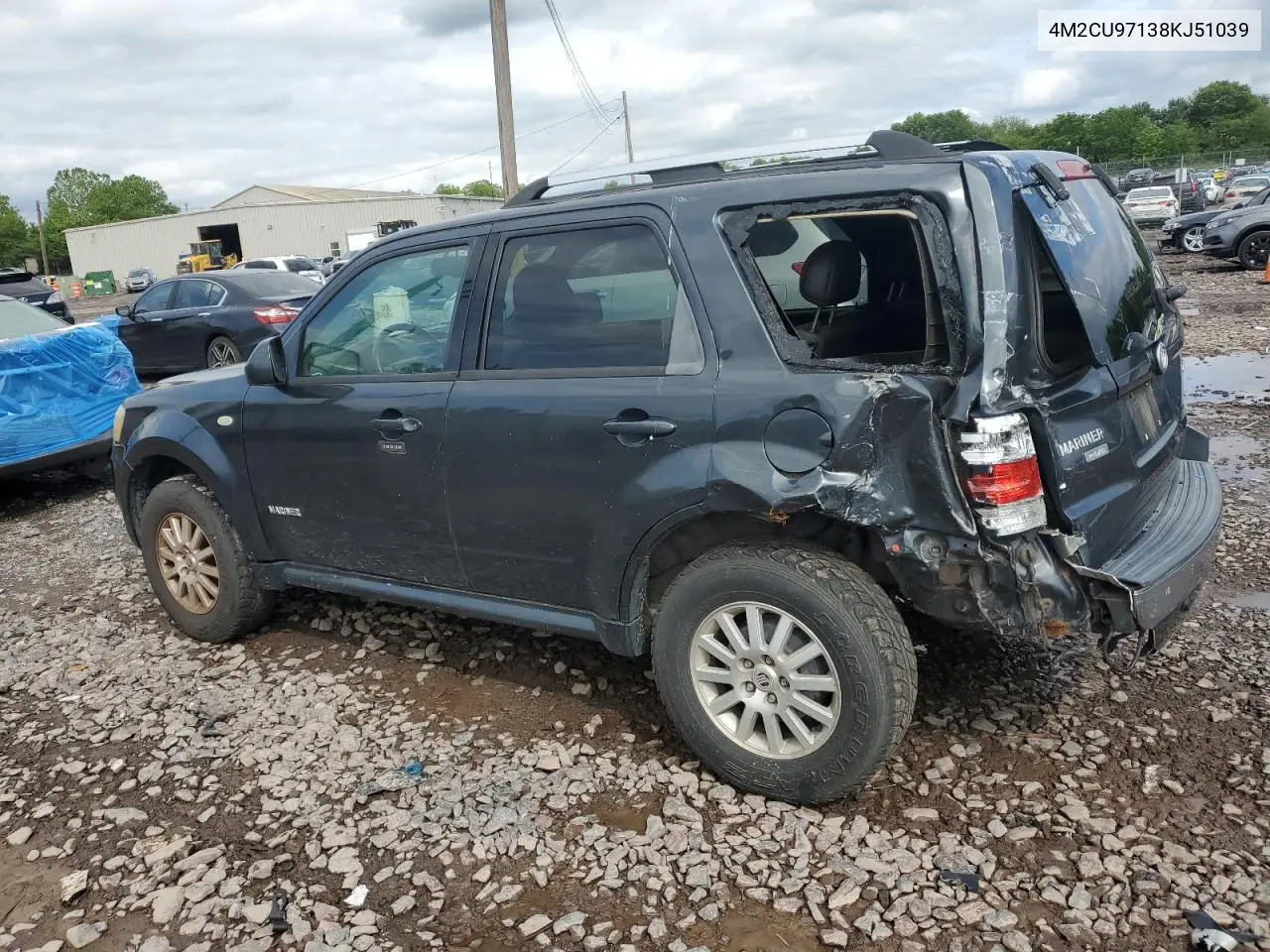 4M2CU97138KJ51039 2008 Mercury Mariner Premier