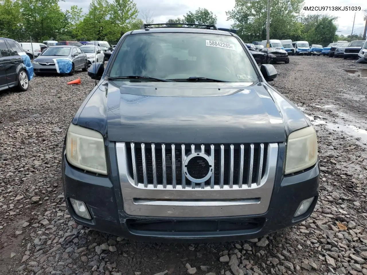 4M2CU97138KJ51039 2008 Mercury Mariner Premier