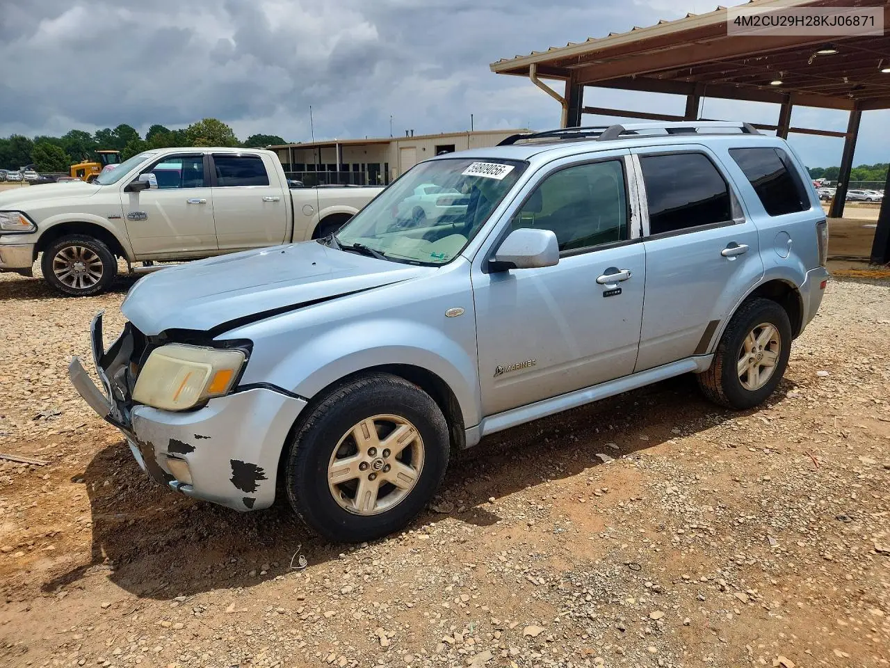 2008 Mercury Mariner Hev VIN: 4M2CU29H28KJ06871 Lot: 59809056